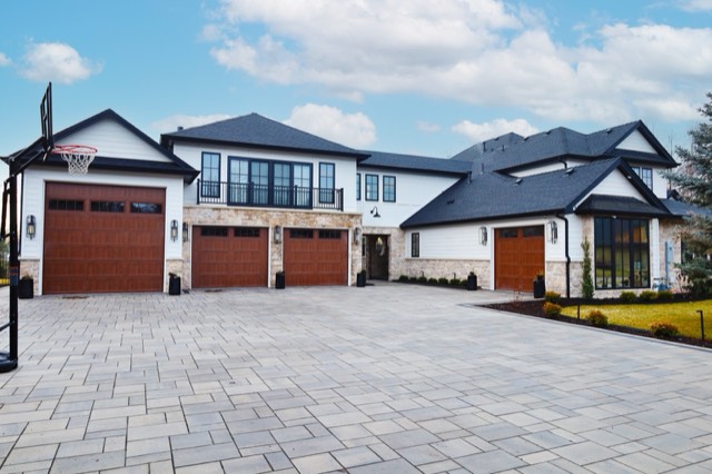 Stone Farmhouse Drive